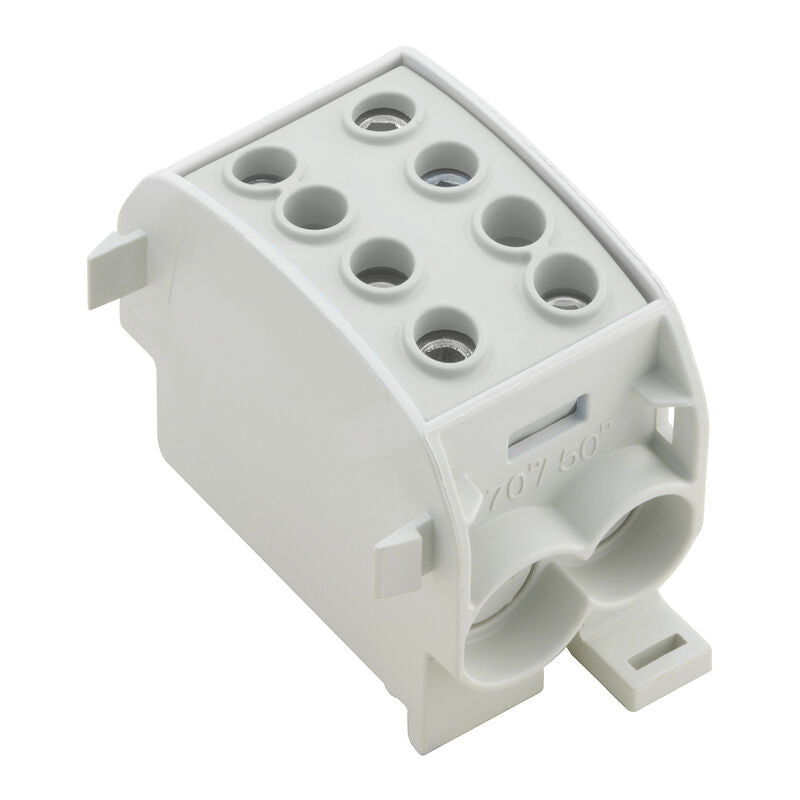 1561770000 - WPD 103 2X70/2X50 GY - Distribuidor de potencia 2x70/2x50 mm² - WEIDMULLER