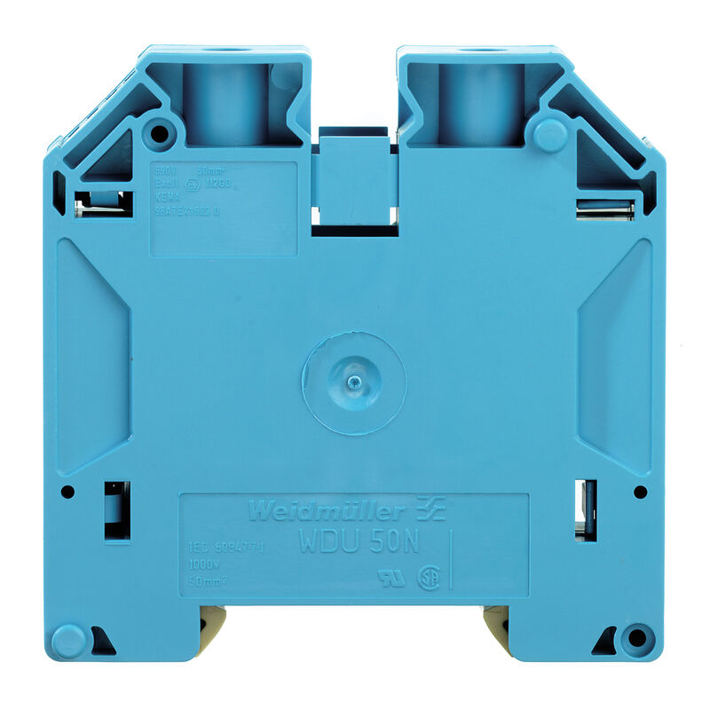 1820850000 - WDU 50N BL - Borne de paso 50 mm² azul - WEIDMULLER