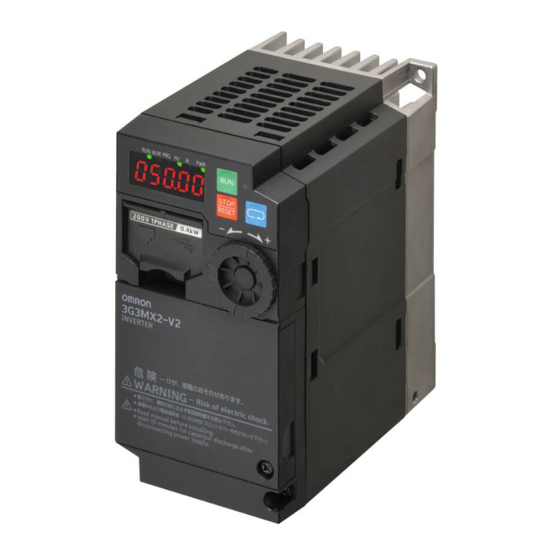 3G3MX2-AB004-V2 - Variador MX2 0,4 kW 220 V monofásico - OMRON