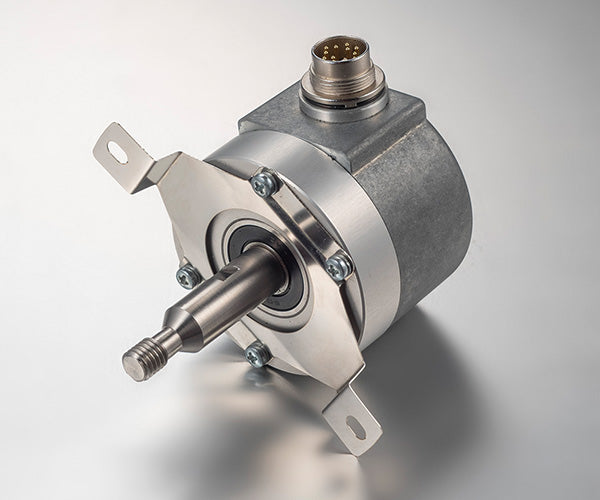 66-14121-1024.UC00 - Encoder incremental eje roscado M8, 1024 pulsos - HOHNER