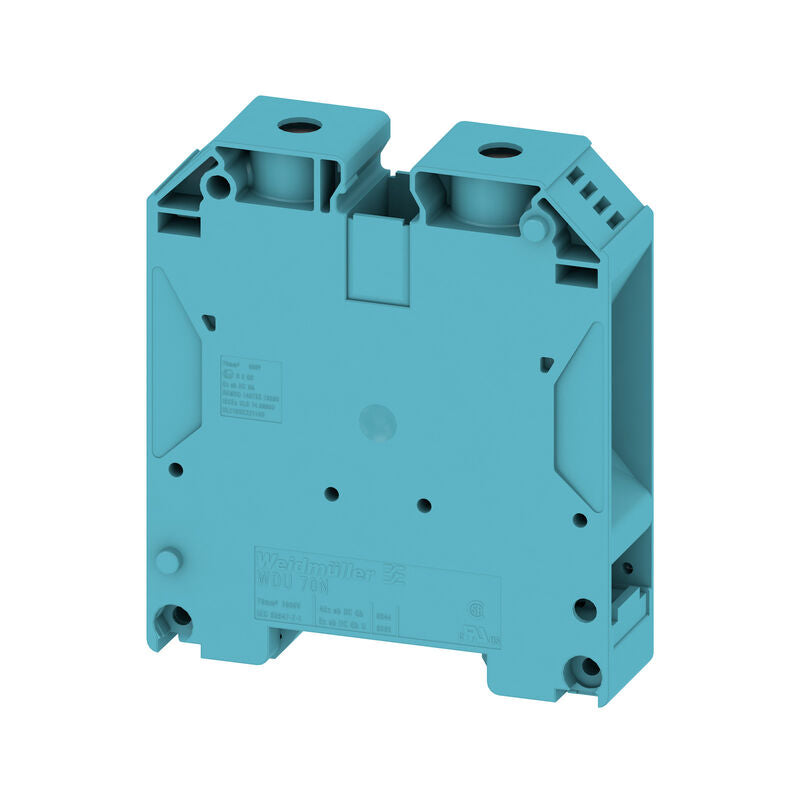 9512420000 - WDU 70N/35 BL - Borne de paso 70 mm² azul - WEIDMULLER