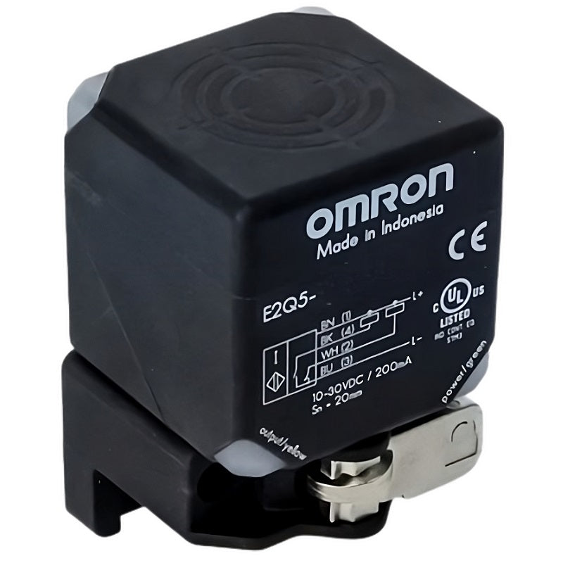 E2Q5-N40MF3-M1 - Sensor inductivo cuadrado 40 mm PNP NA+NC M12 - OMRON