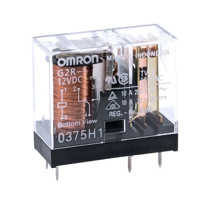 G2R-2 DC12 - Relé 2 inversores 12 Vdc para circuito impreso - OMRON