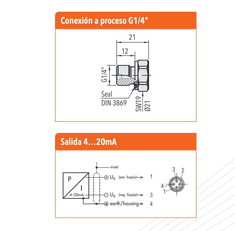 NAT6.0M - Sensor de presión