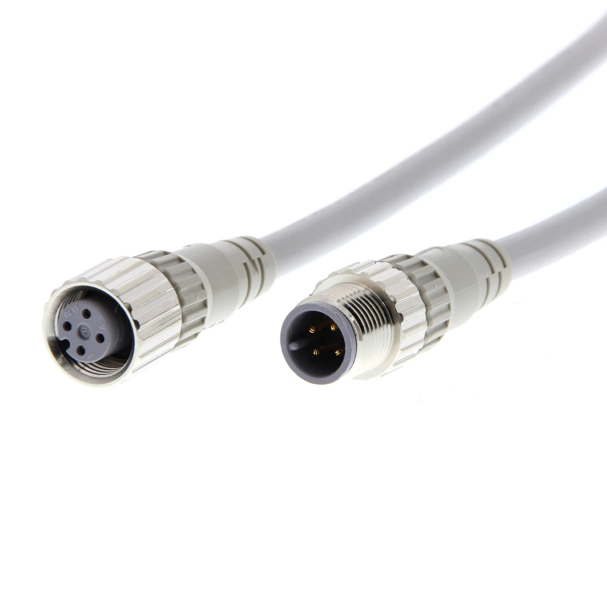 XS2W-D421-G81-F - Cable M12 hembra-macho 4 polos 5 m PVC - OMRON
