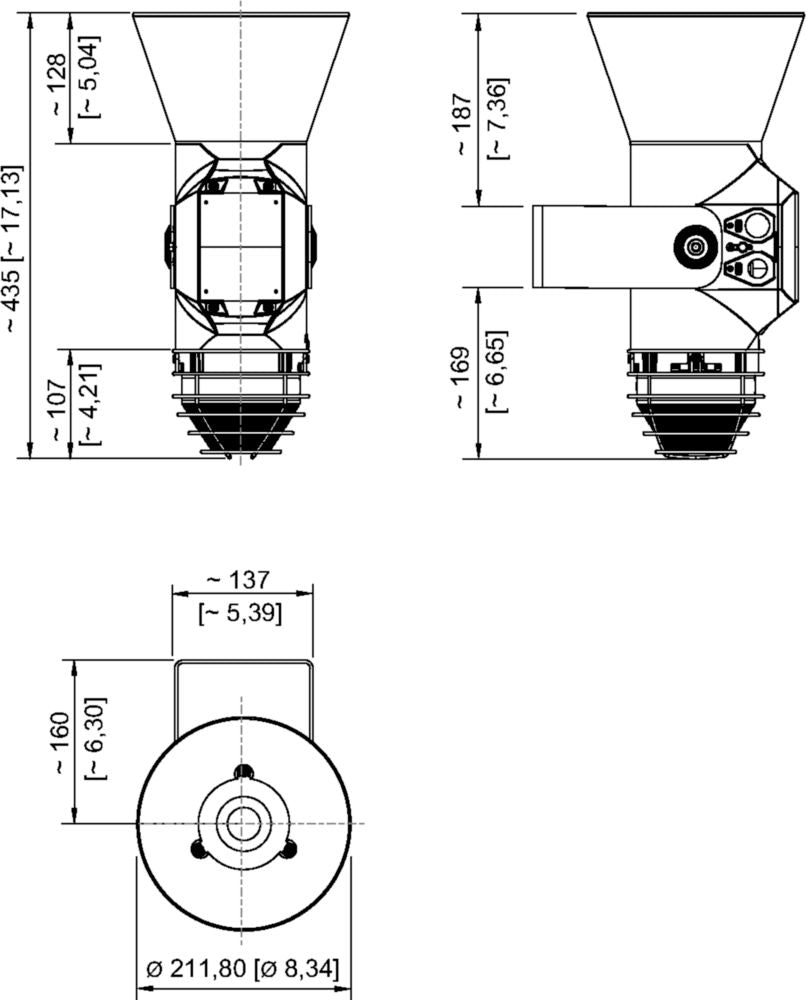 YL60/326-DL801-00RR30-ST000-0000 Baliza/Sirena