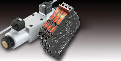 MicroOpto – Optoacopladores para electroválvulas – Weidmüller