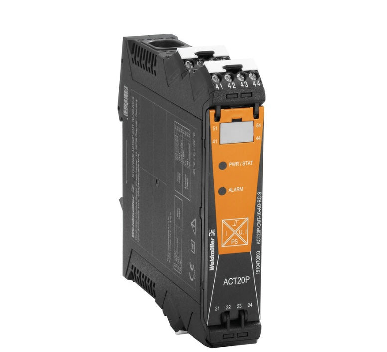 1510540000 - ACT20P-CMT-30-AO-RC-S - Transductor de corriente AC/DC 30 A con alarma - WEIDMULLER