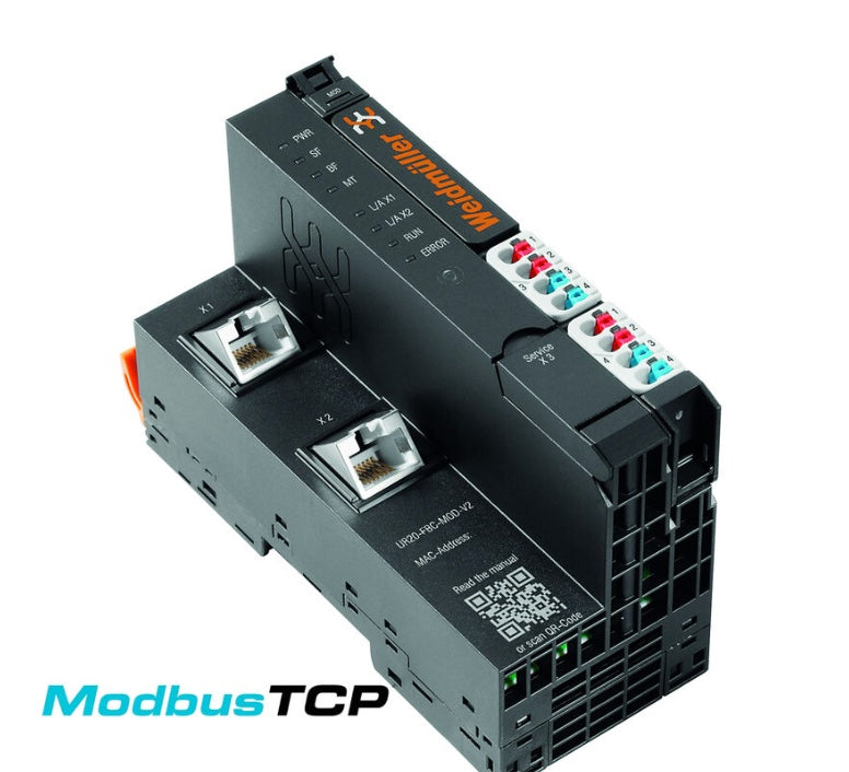 2476450000 - UR20-FBC-MOD-TCP-V2 - Cabezal Modbus TCP para E/S remotas u-remote - WEIDMULLER
