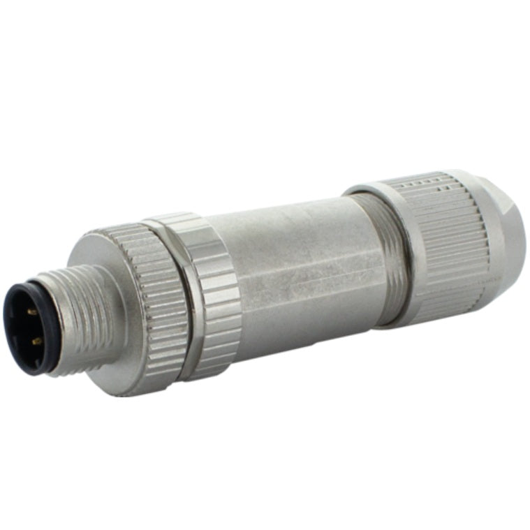 7000-14801-0000000 - Conector M12 macho codificación D Push-Lock - MURR