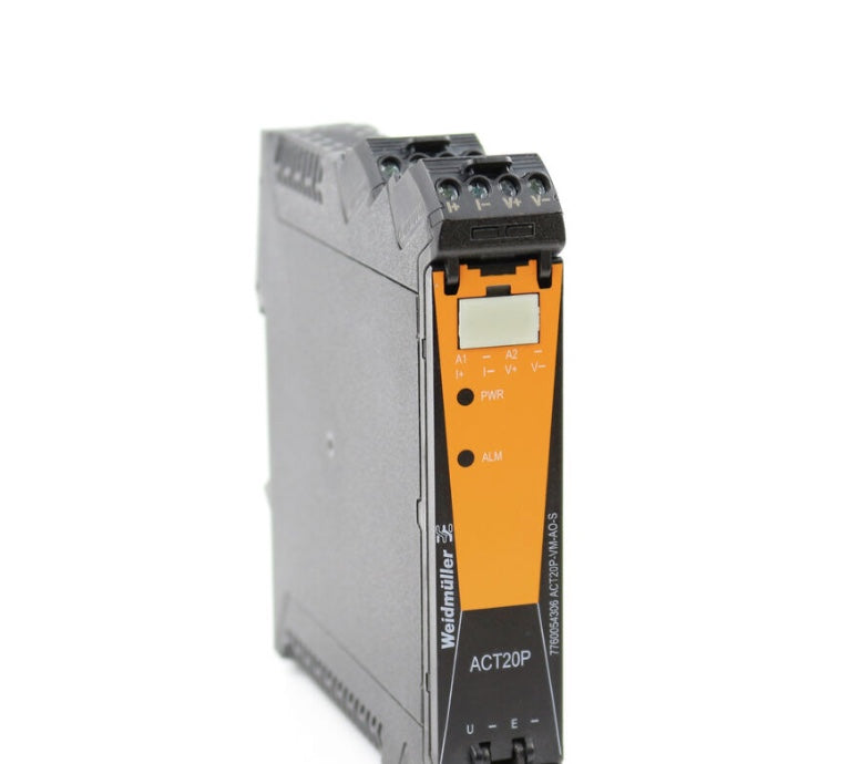 7760054306 - ACT20P-VM-AO-S - Convertidor de tensión AC/DC a 4-20 mA / 0-10 V - WEIDMULLER