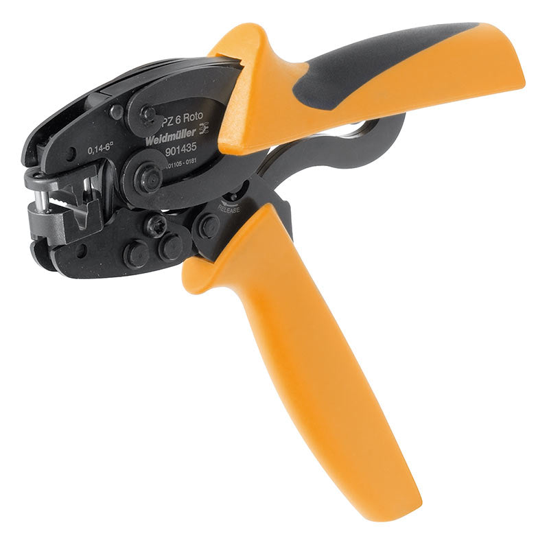 9014350000 - PZ 6 Roto - Crimpadora para punteras 0,14 a 6 mm² - WEIDMULLER