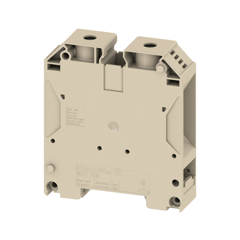 9512190000 - WDU 70N/35 - Borne de paso 70 mm² a tornillo - WEIDMULLER