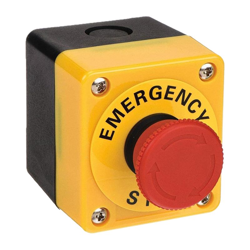 A22E-M-02B - Parada de emergencia hongo 40 mm 2NC - OMRON