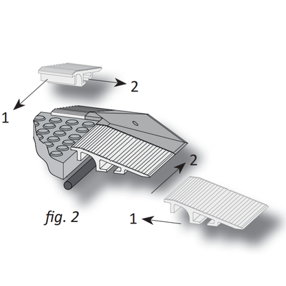 603001 riel de rampa - Alfombra de Seguridad