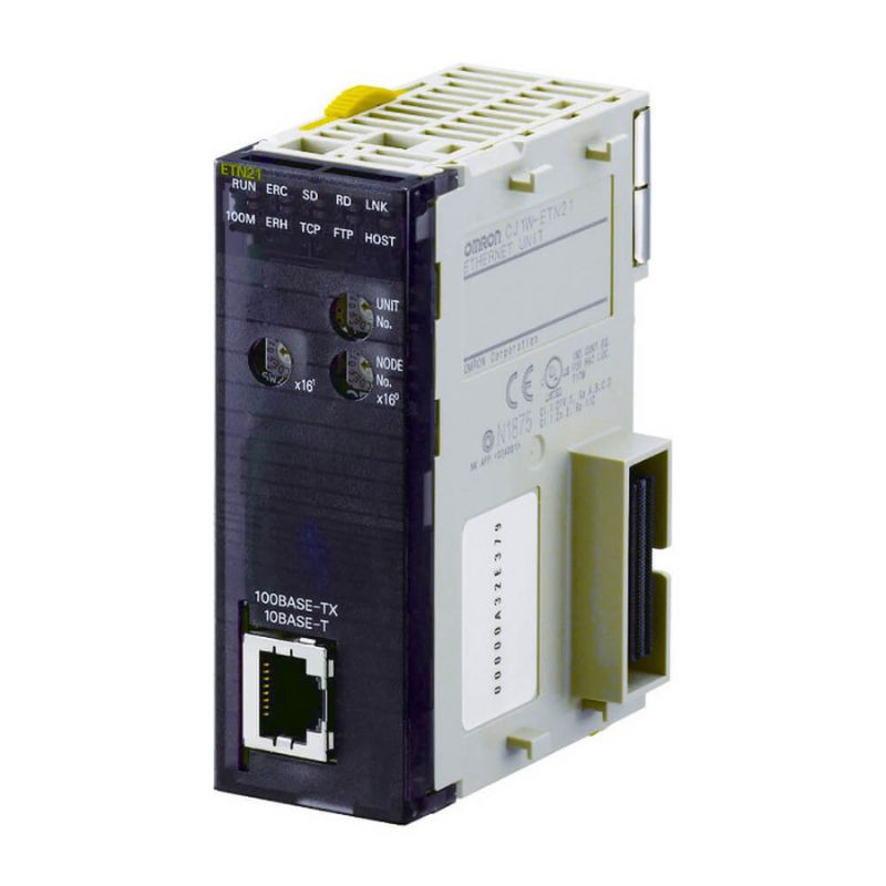 CJ1W-ETN21 - Módulo Ethernet 10/100 para PLC CJ - OMRON