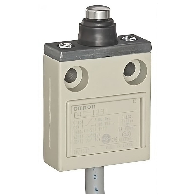 D4C-1231 - Límite compacto con pulsador - OMRON