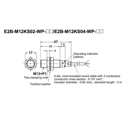 E2B-M12KS04-WP-C1-2M