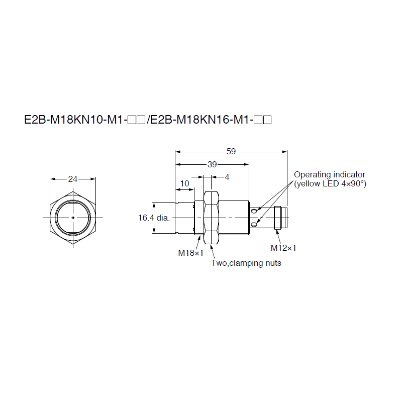 E2B-M18KN16-M1-B1