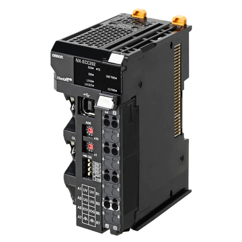 NX-ECC202 - Cabecera EtherCAT 10 A para E/S NX - OMRON