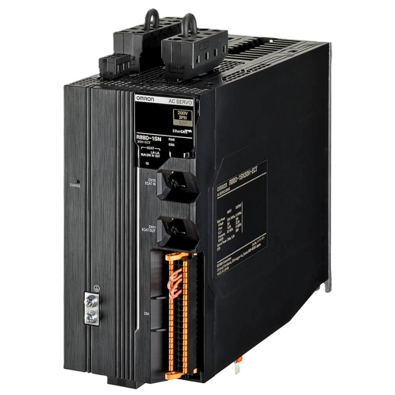 R88D-1SN10F-ECT - Servodrive 1S EtherCAT 1 kW 400 Vca trifásico - OMRON