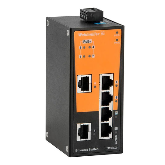 IE - SW - BL06 - 2TX - 4POE - Switch autogestionado