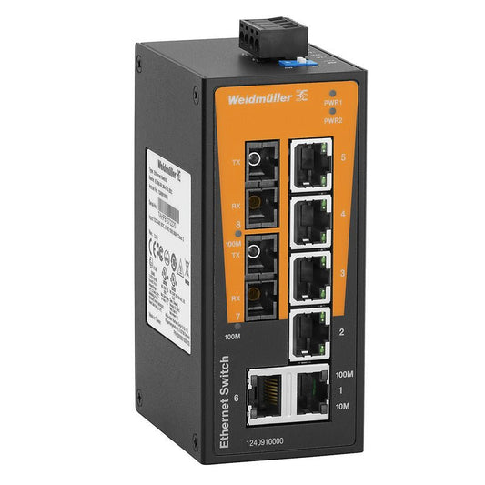 IE - SW - BL08T - 6TX - 2SCS - Switch autogestionado