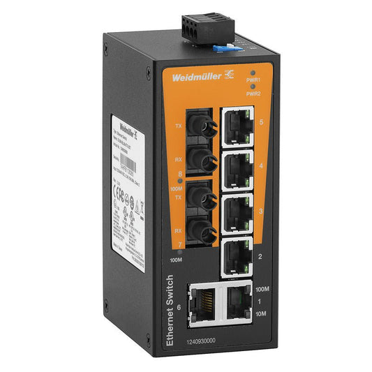 IE - SW - BL08T - 6TX - 2ST - Switch autogestionado