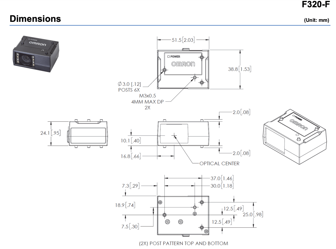 MicroHAWK F320 - F Smart Camera